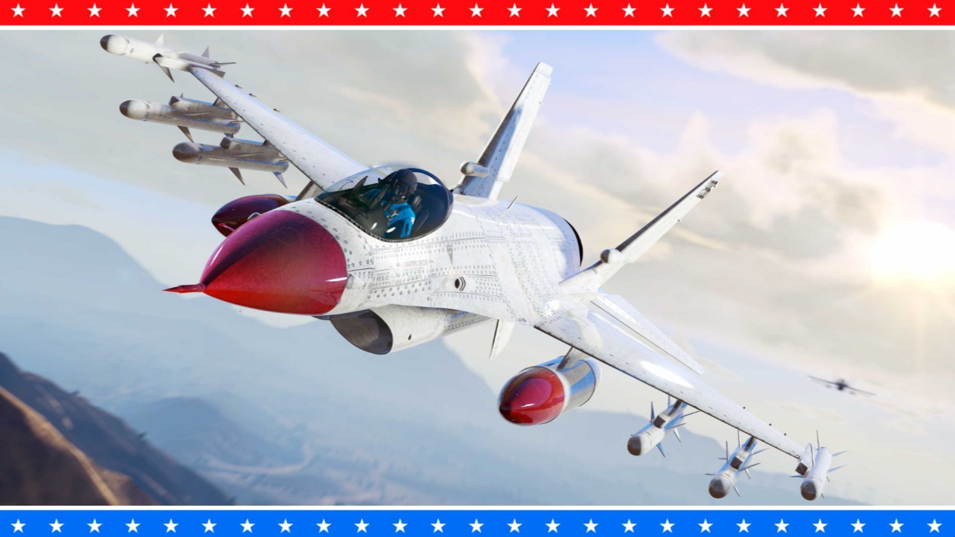 Independence Day can also be celebrated in the sky (Image via Rockstar Games)